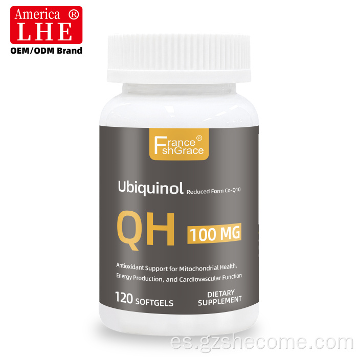 Shecome Ubiquinol Coq10 Cápsulas Blandas Salud Del Corazón
